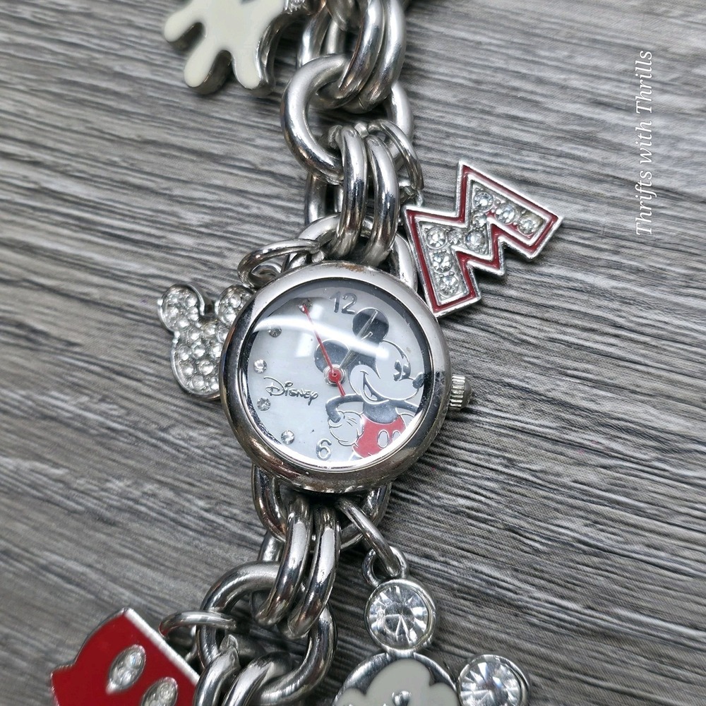 Disney's Mickey Mouse Accutime Charm Watch